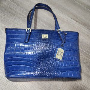 Blue Anne Klein Tote